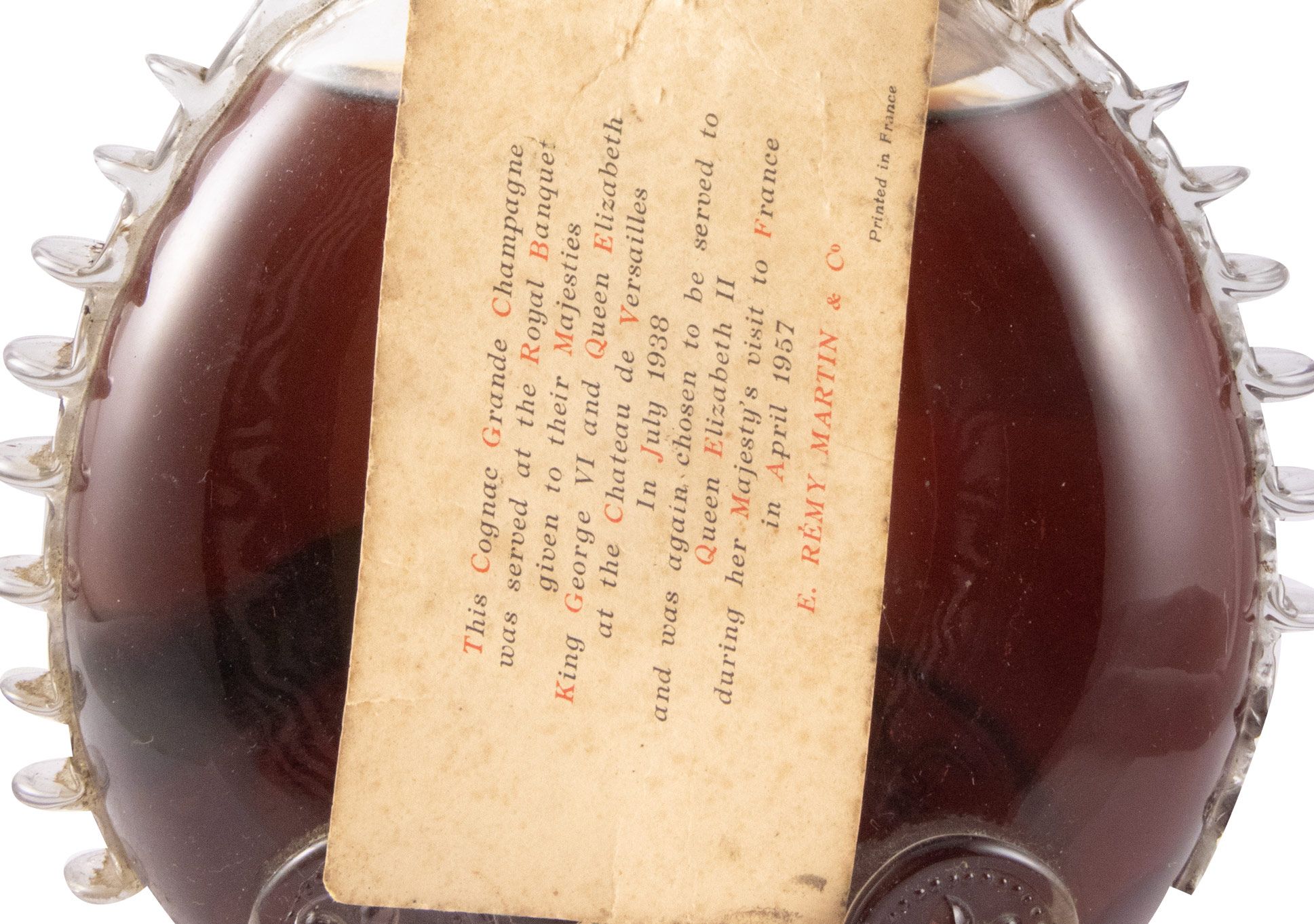 Cognac Rémy Martin Louis XIII (garrafa antiga sem caixa)
