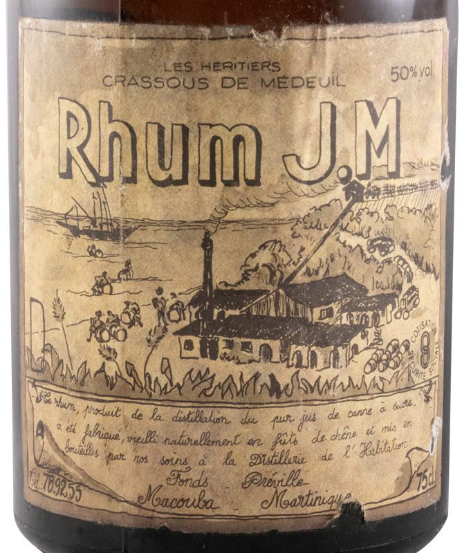 1978 Rhum J.M Les Heritiers Crassous de Medeuil
