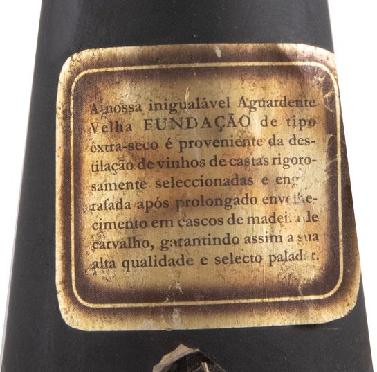 Aguardente Vínica Fundação Velha VSOP 75cl