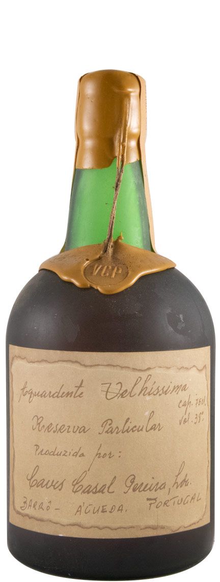 Aguardente Vínica Caves Casal Pereira Velhíssima Reserva Particular