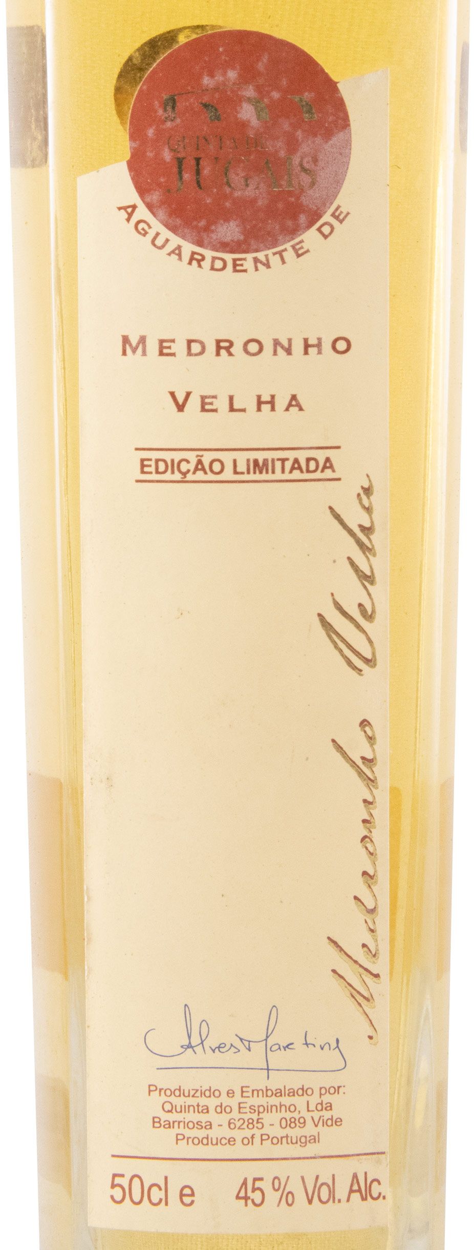 Aguardente de Medronho Quinta dos Jugais Velha Edição Limitada 50cl