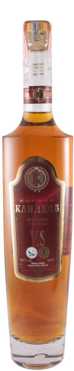 Cognac Klinkov VS (garrafa antiga)