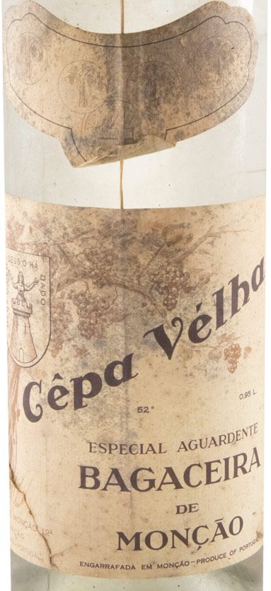 Aguardente Bagaceira Cêpa Vélha 4 Cepas Especial 95cl (rótulo danificado)