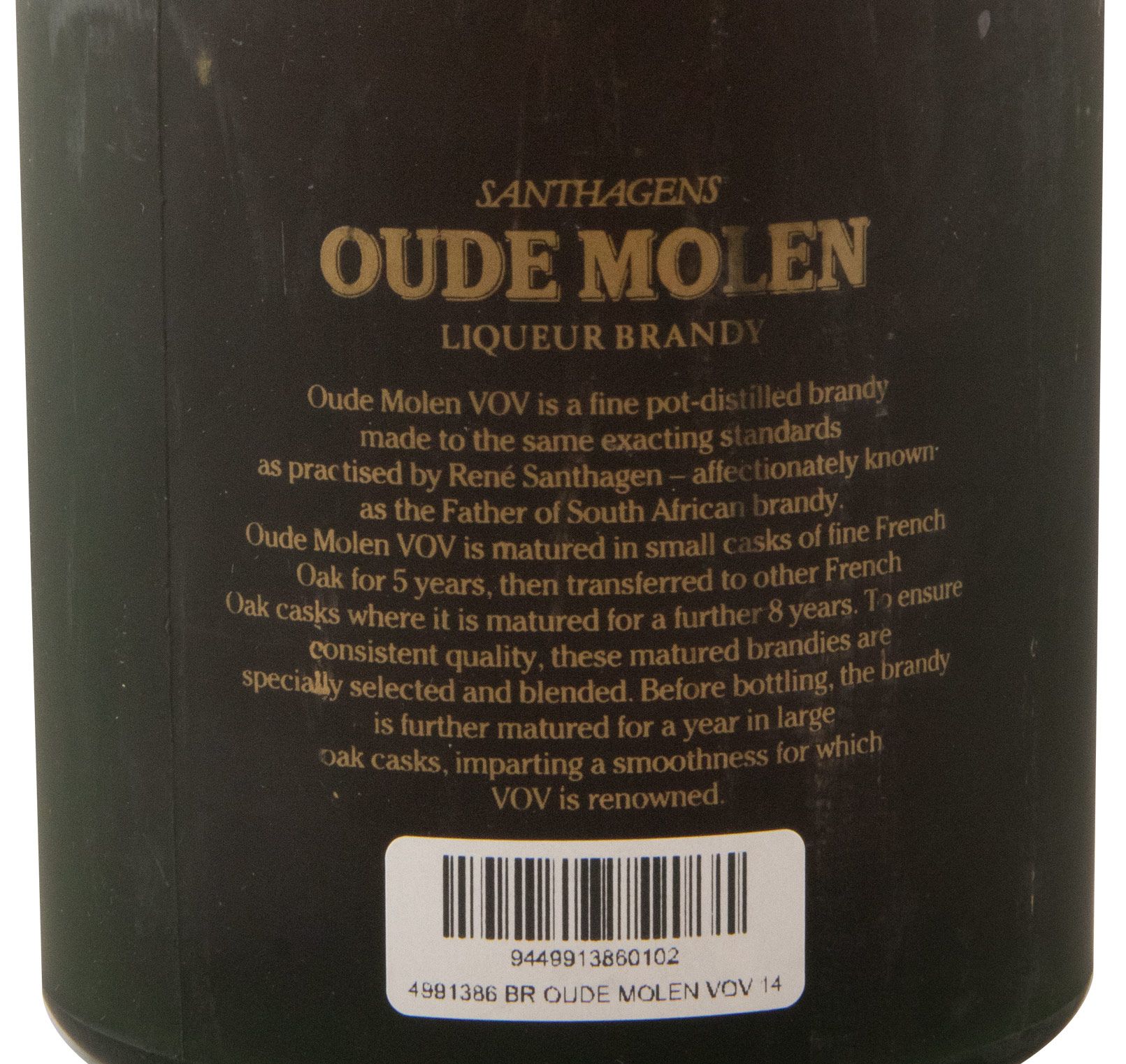 Brandy Oude Molen VOV 14 anos 75cl