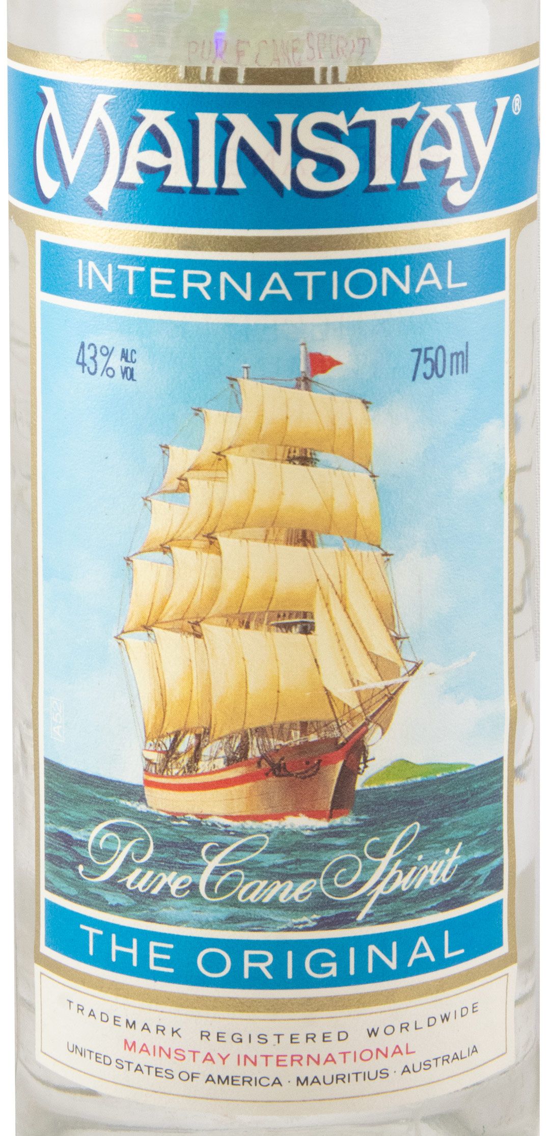 Sugarcane Spirit Mainstay International 75cl