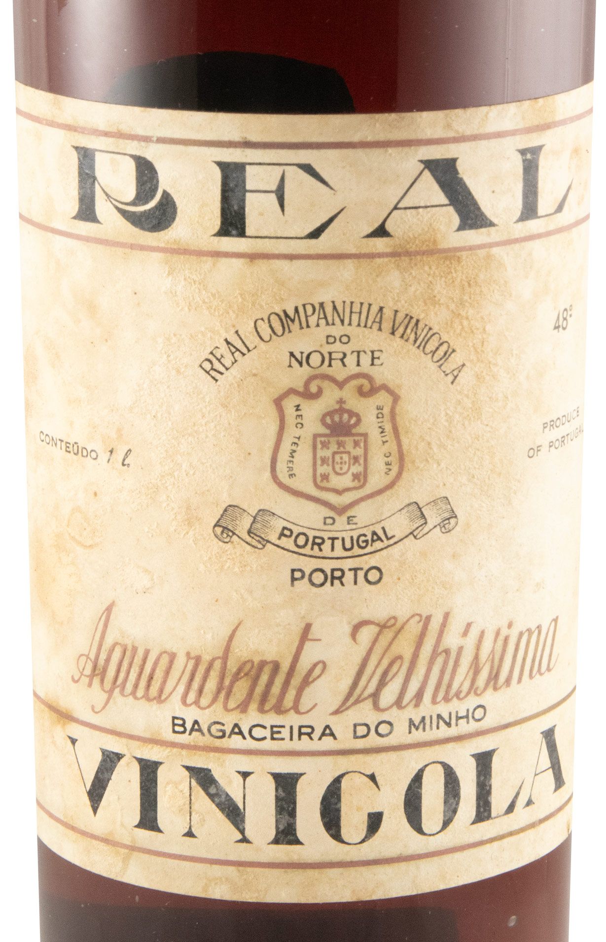 Aguardente Bagaceira Real Vinícola Velhíssima 5 Estrelas 1L