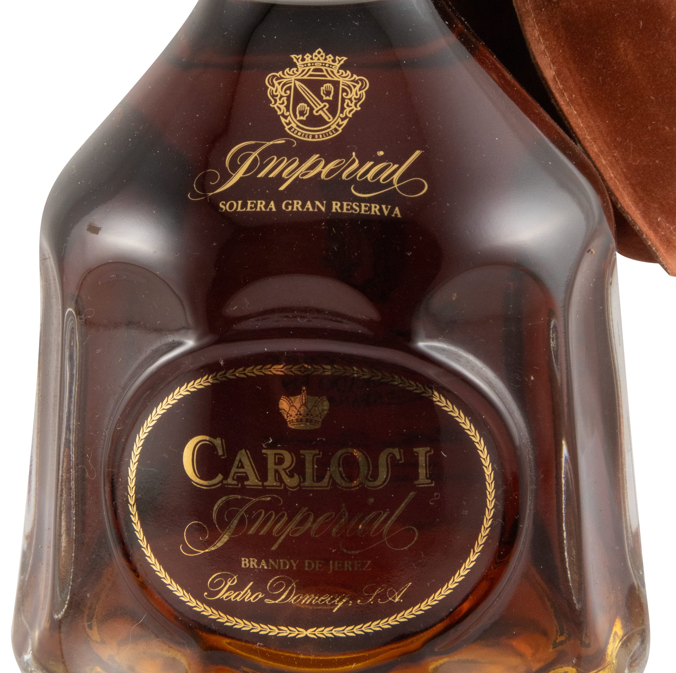Brandy Carlos I Solera Gran Reserva (glass stopper)