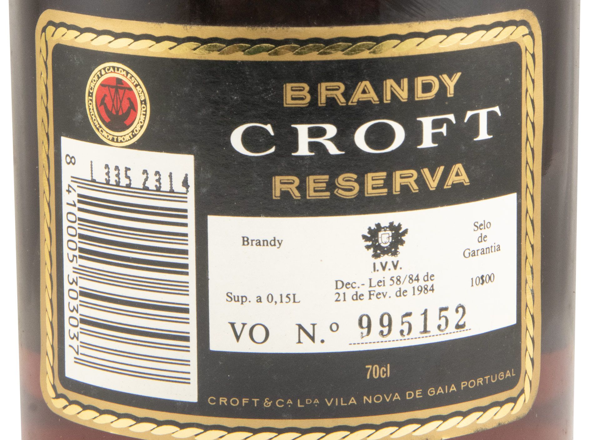 Brandy Croft Reserva
