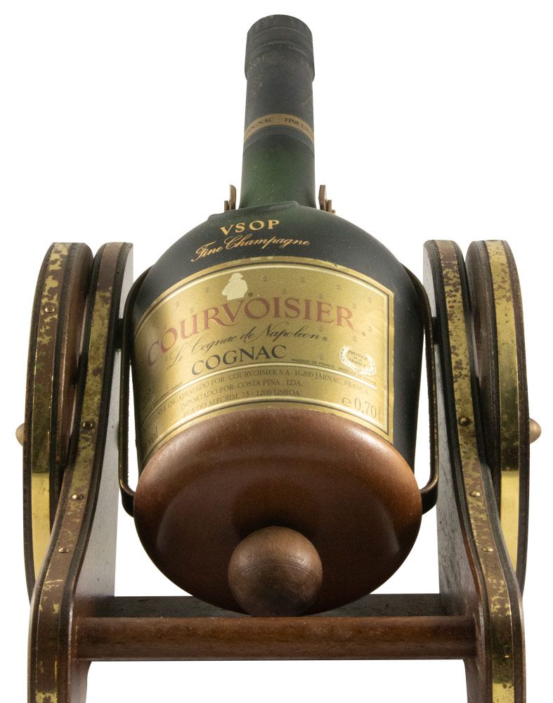 Cognac Courvoisier VSOP c/Suporte (rótulo dourado)