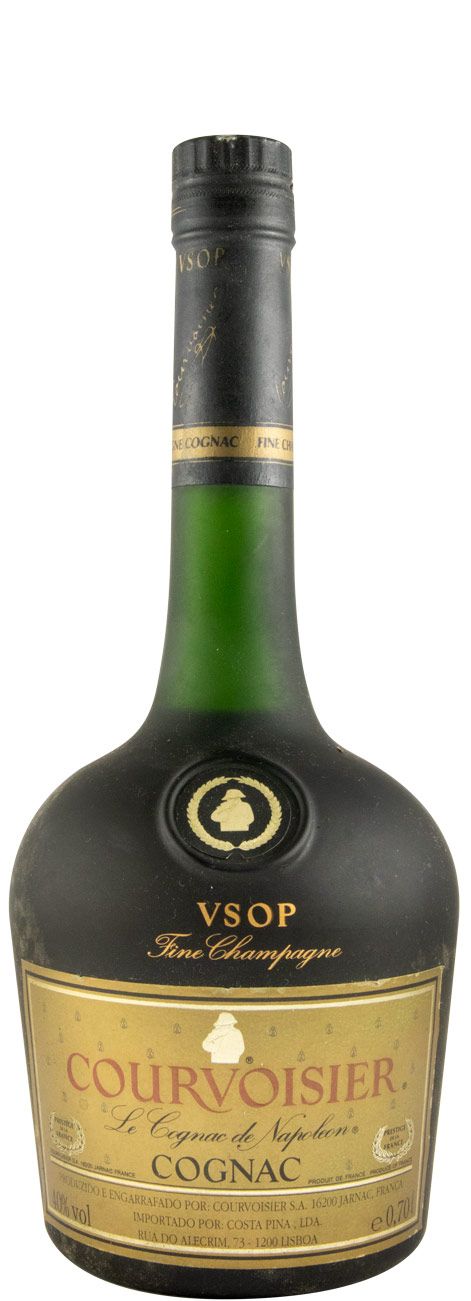 Cognac Courvoisier VSOP c/Suporte (rótulo dourado)
