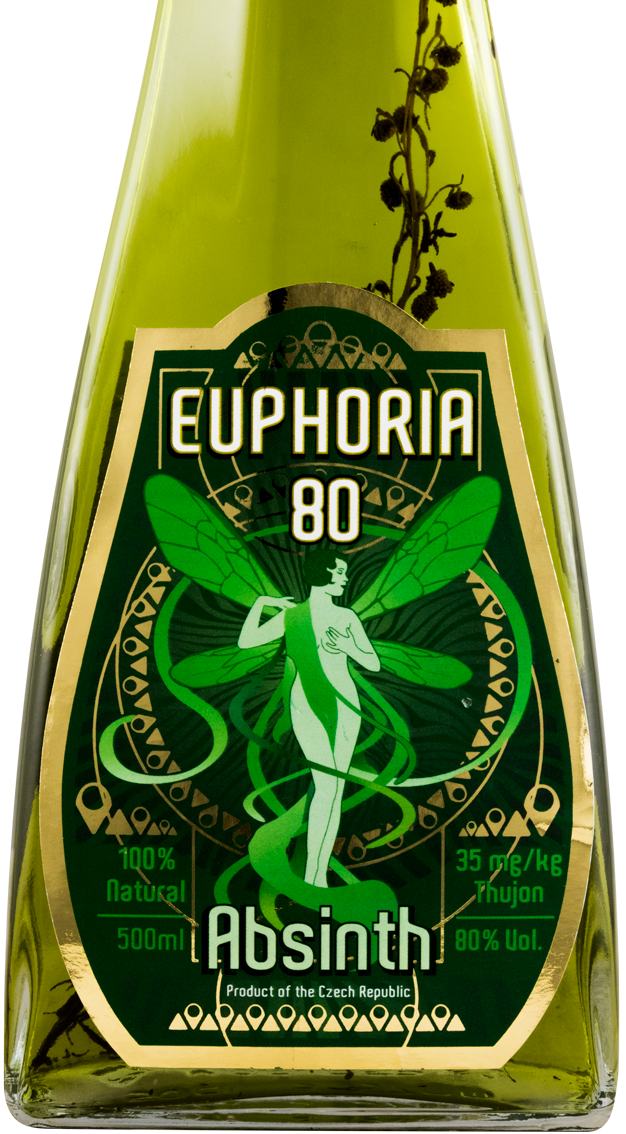Absinto Euphoria 80% 50cl
