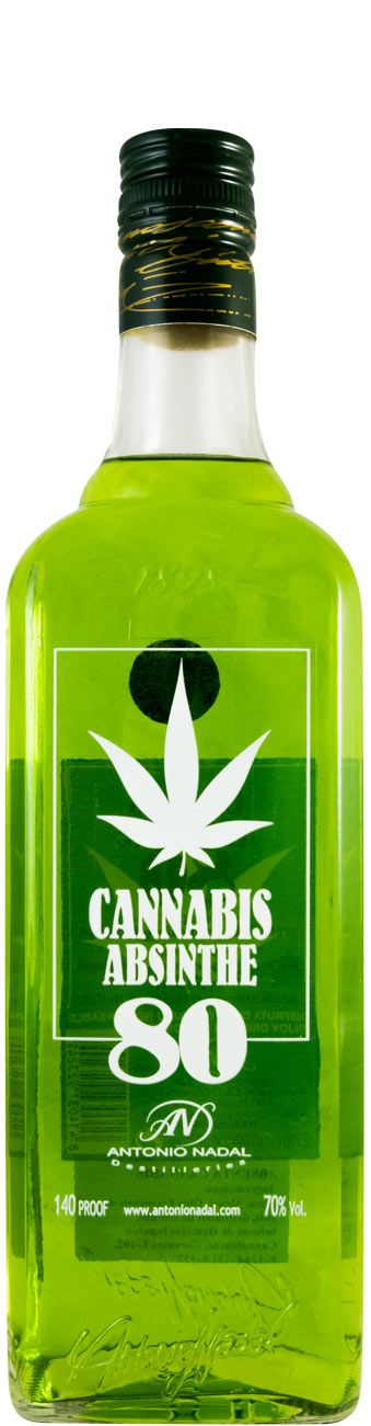 Absinto Túnel Green Cannabis 80%
