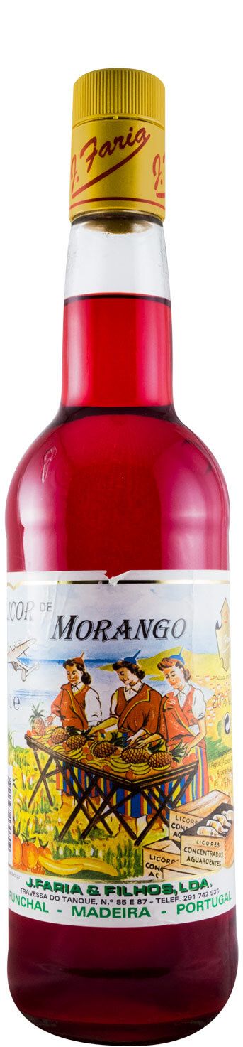 Licor de Morango J. Faria & Filhos