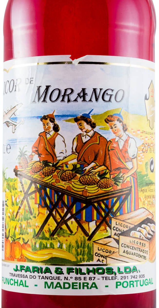 Licor de Morango J. Faria & Filhos