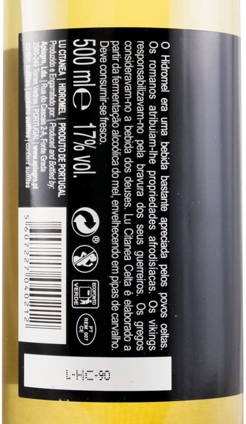 Hidromel Lu Citanea Celta 50cl