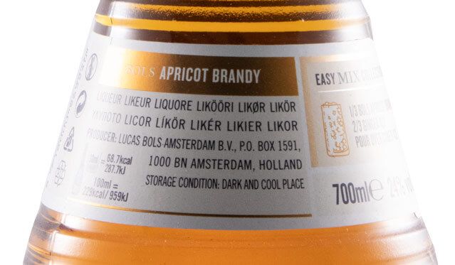 Liqueur Apricot Brandy Bols