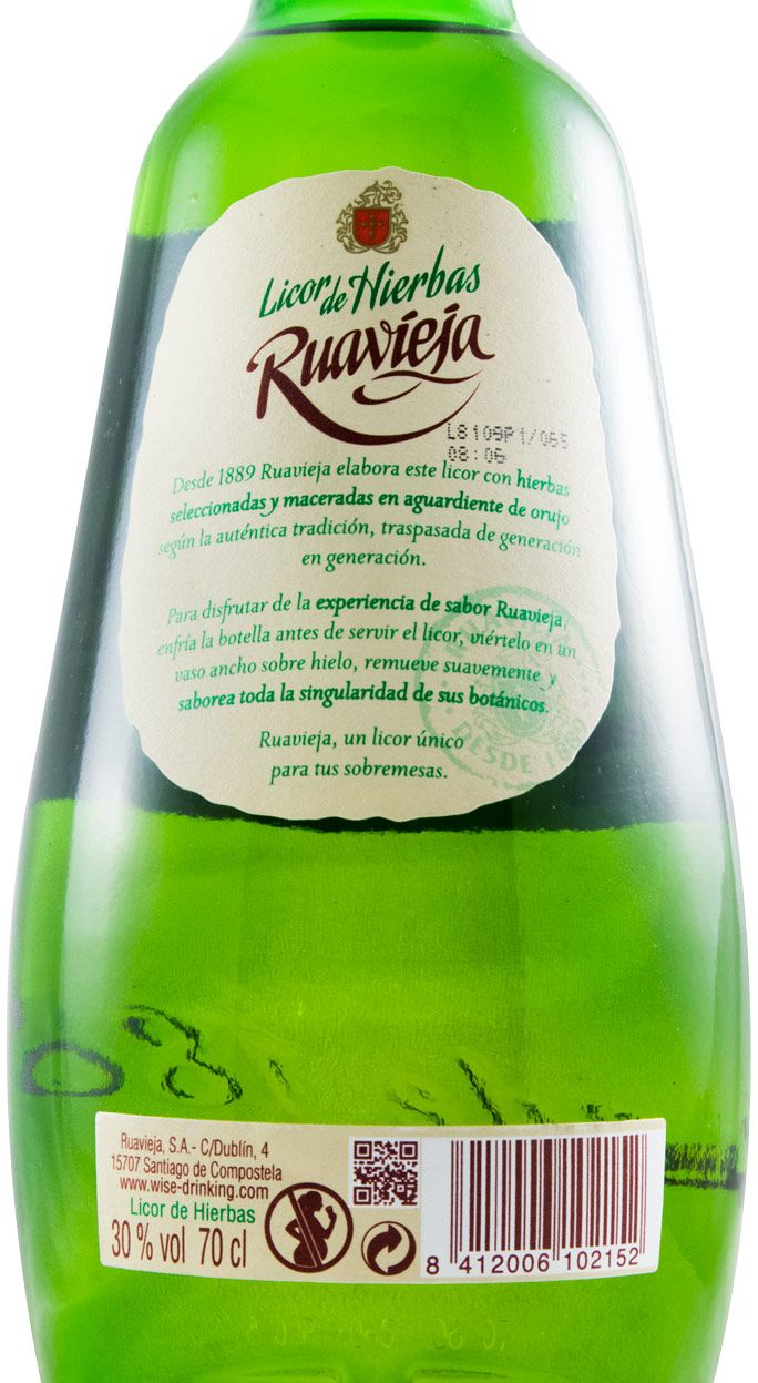 Orujo y Hierbas Ruavieja