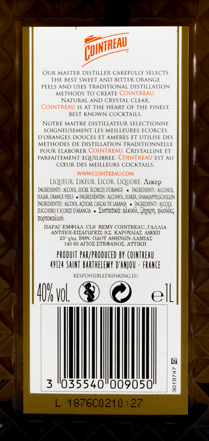Cointreau Sparkle Limited Edition 1L