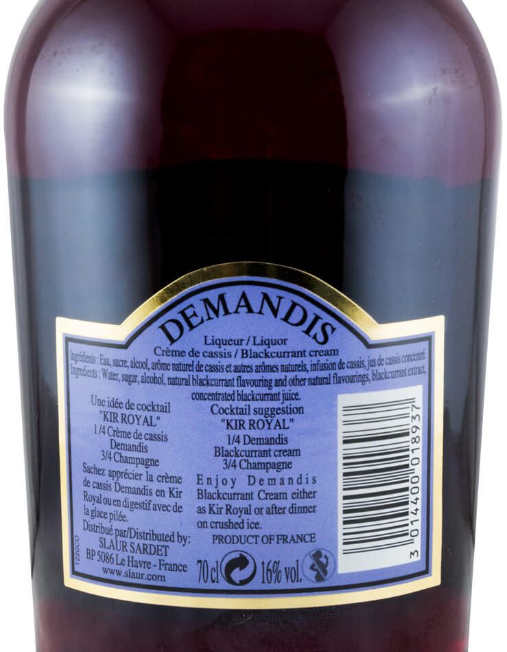 Creme de Cassis Demandis