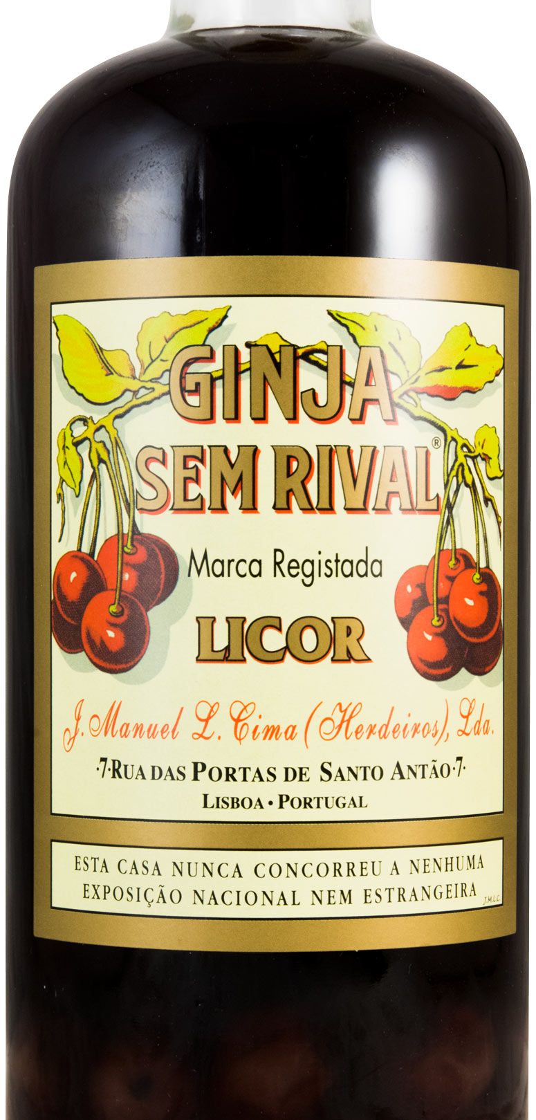 Licor de Ginja Sem Rival 70cl