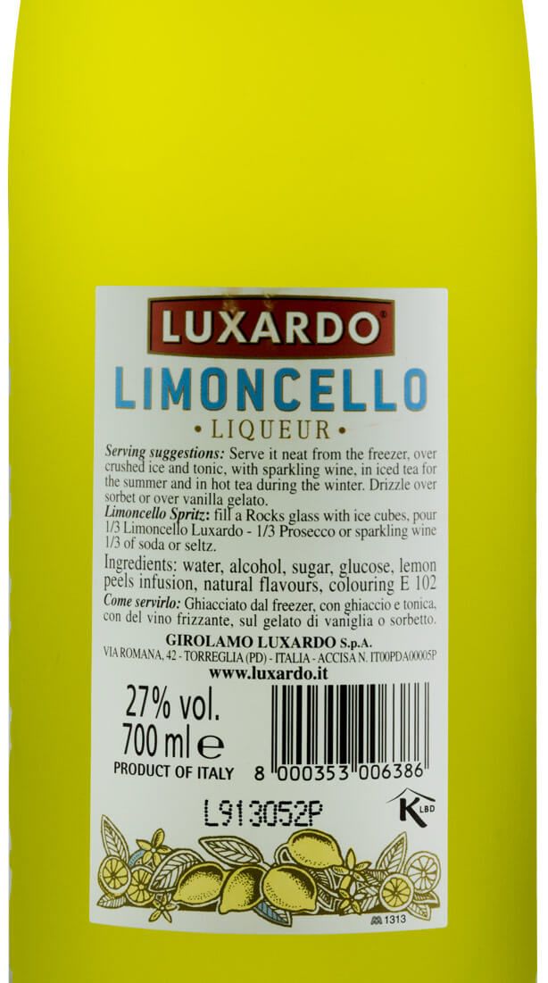 Limoncello Luxardo