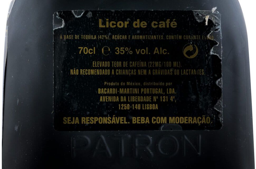 Licor de Tequila Patrón XO Cafe