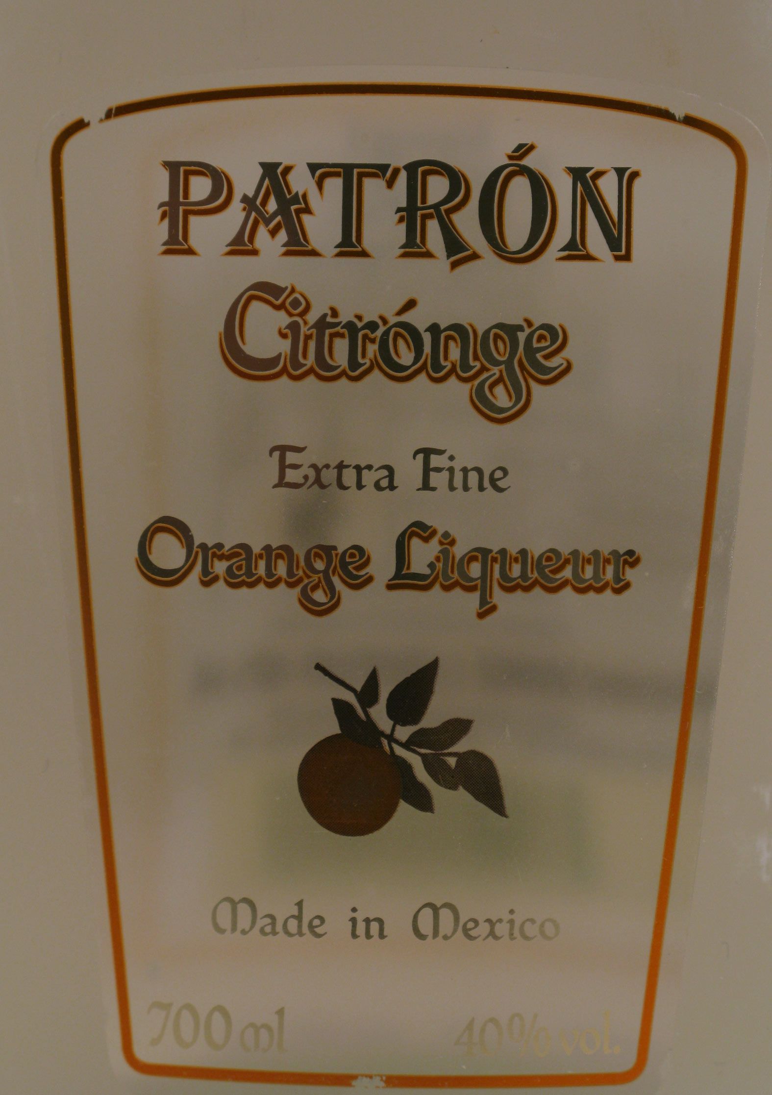 Licor Patrón Citrónge