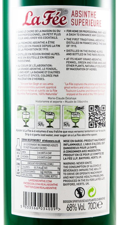 Absinthe La Fée Parisienne