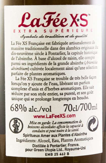 Absinthe La Fée XS Francaise