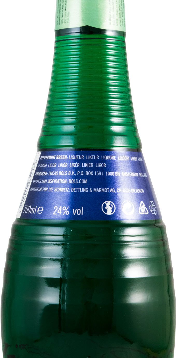 Peppermint Green Liqueur Bols