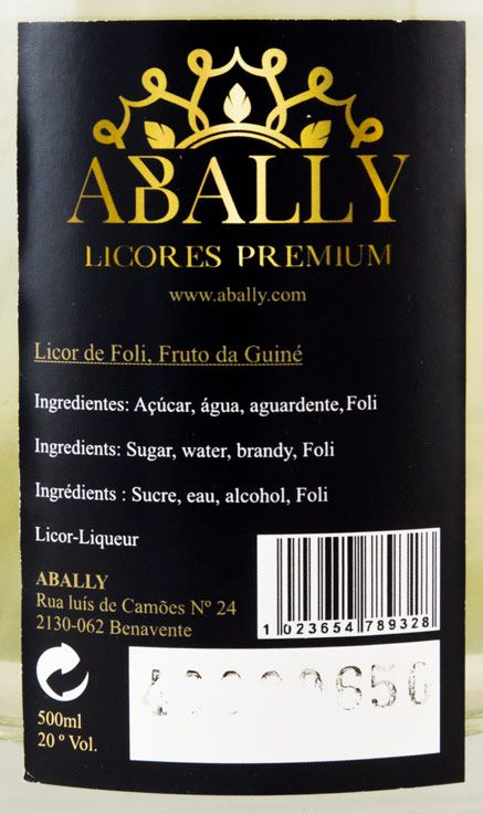 Licor de Foli Abally Guiné 50cl