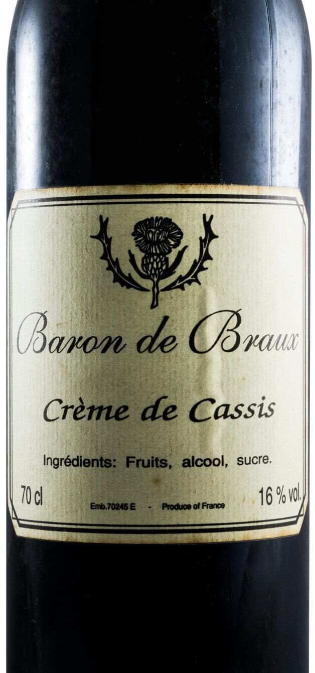 Creme de Cassis Baron de Braux