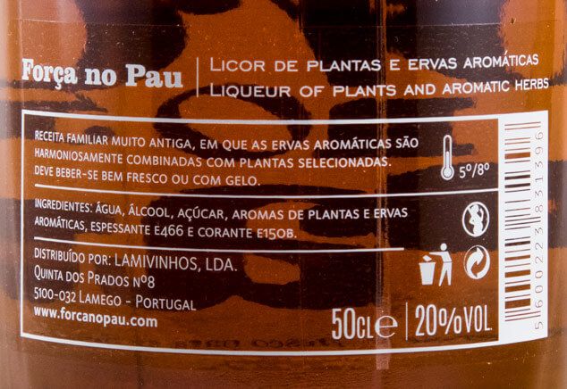 Liqueur Força no Pau 50cl