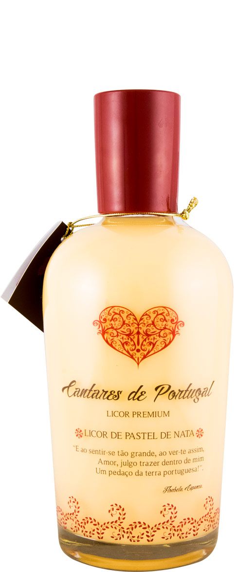 Licor Pastel de Nata Cantares de Portugal