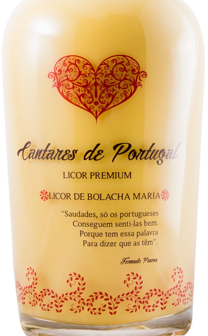 Licor Bolacha Maria Cantares de Portugal