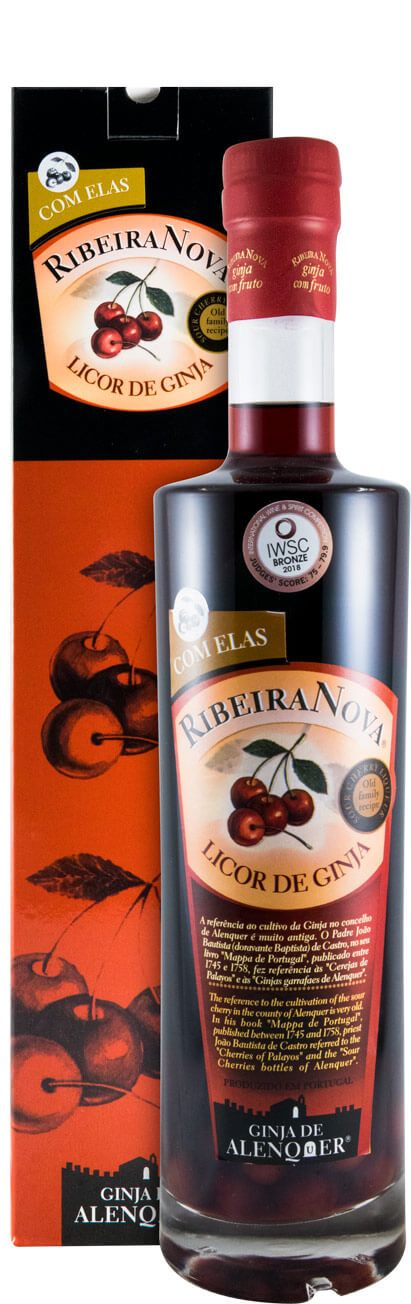 Licor de Ginja Ribeira Nova (com fruto)