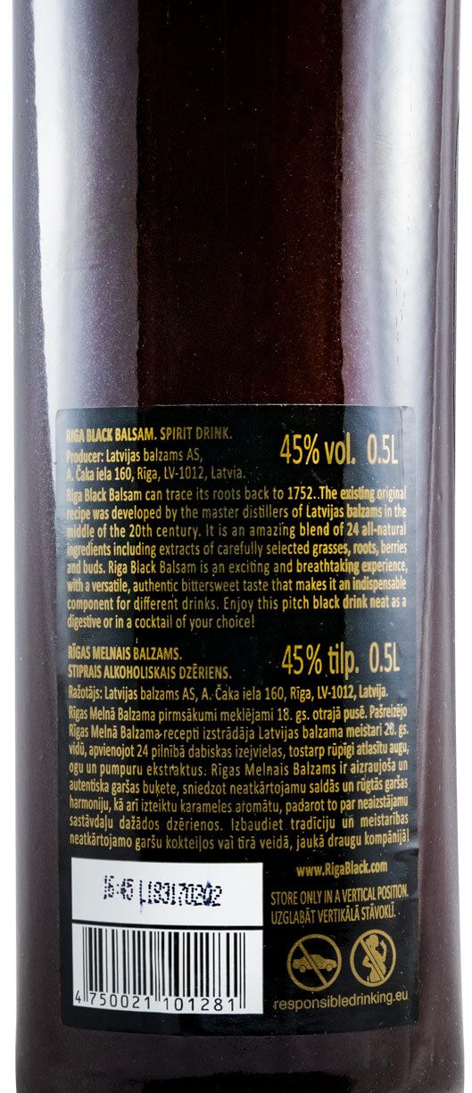 Riga Black Balsam 50cl