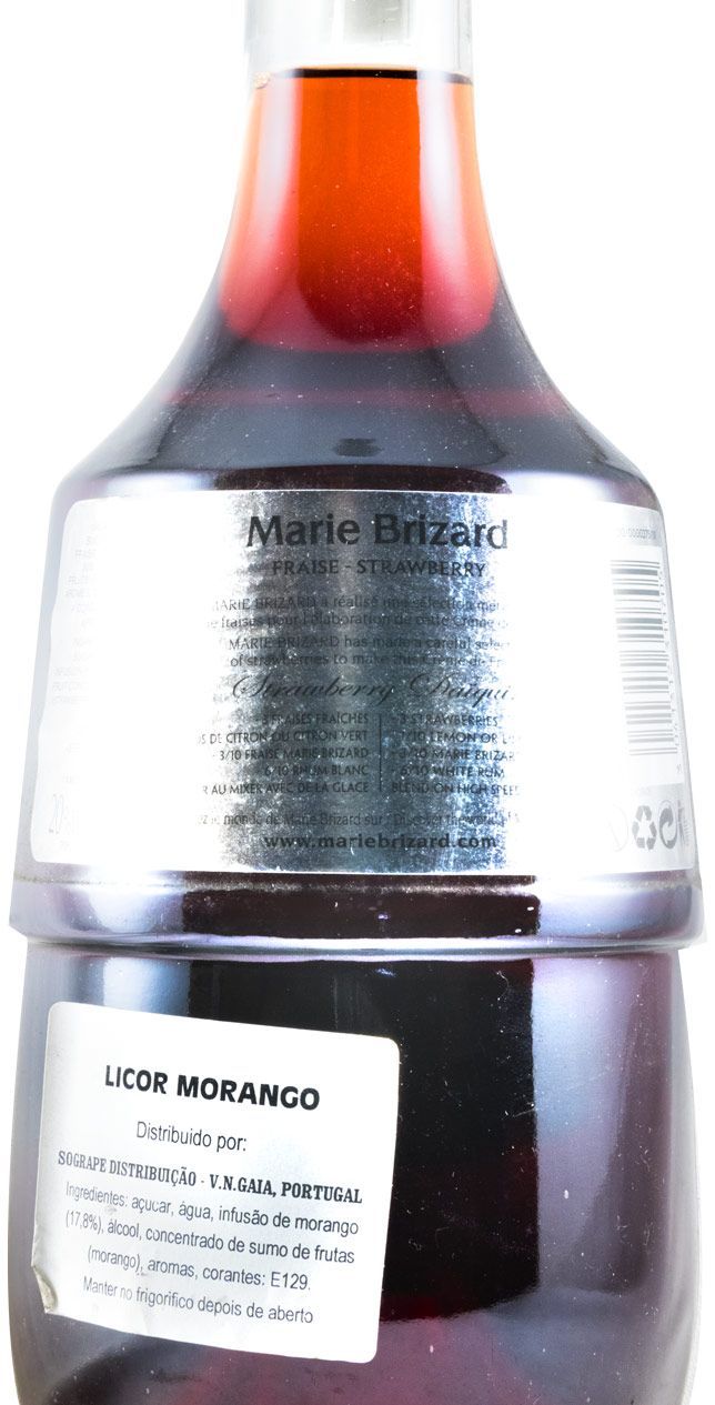 Licor de Morango Marie Brizard