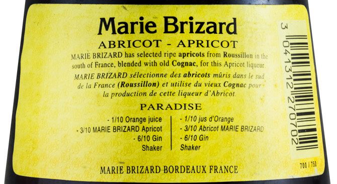 Apricot Brandy Marie Brizard