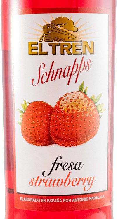 Strawberry Schnapps El Tren 1L