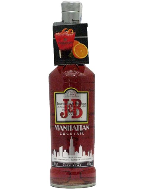 J&B Manhattan Cocktail