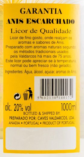 Anis Escarchado Valdarcos Garantia 1L
