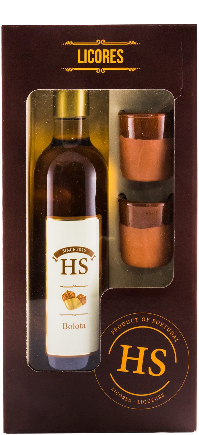 Licor de Bolota HS c/2 Copos 50cl