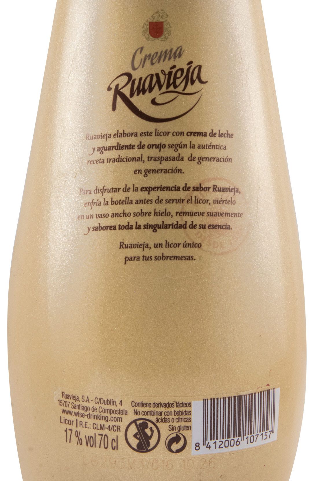 Licor Crema Ruavieja