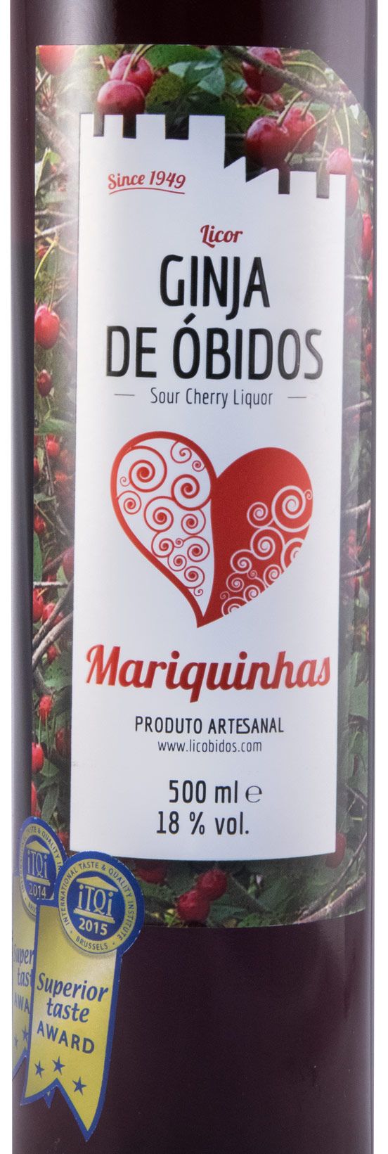 Licor de Ginja Mariquinhas 50cl