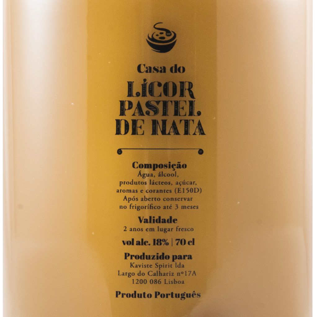 Licor Pastel de Nata