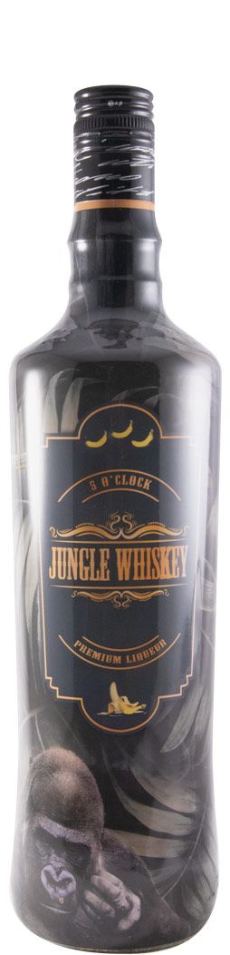 Licor de Whisky 5 O'Clock Jungle Banana 1L