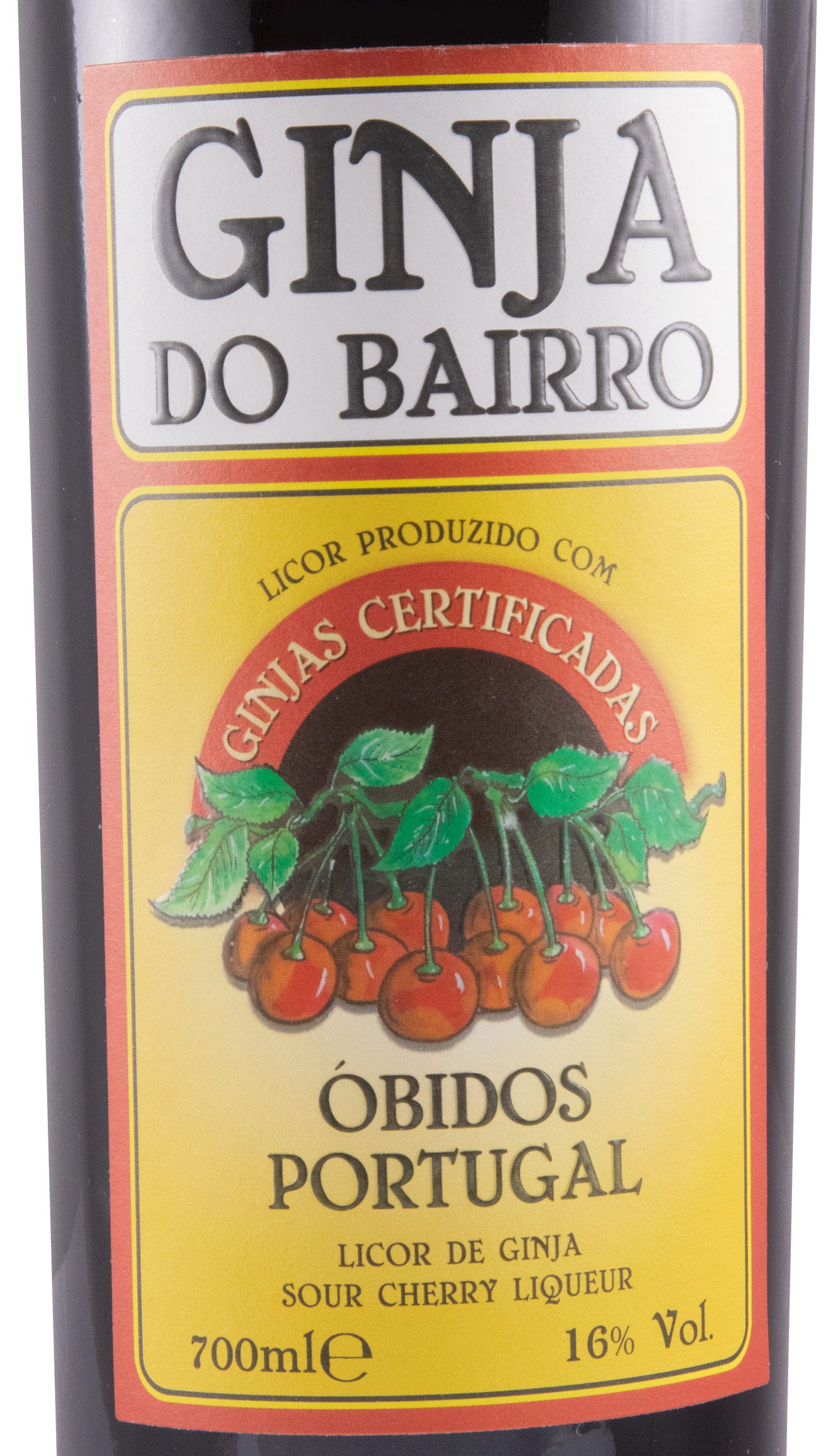 Ginja Liqueur do Bairro (no berries)