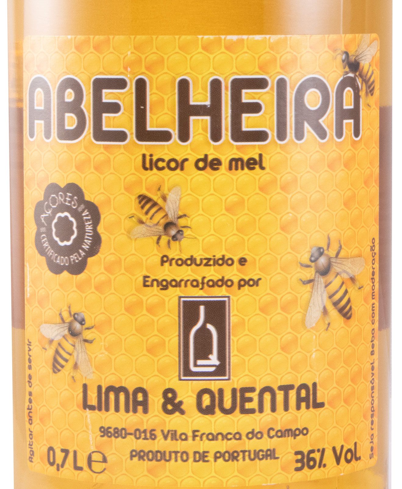 Licor de Mel Abelheira Lima & Quental