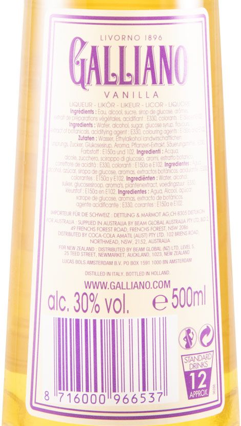 Galliano Vanilla 50cl